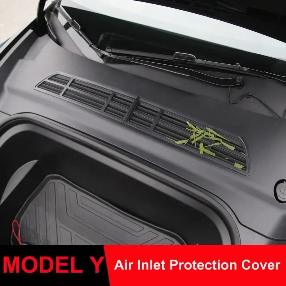 Filet anti-insectes pour Tesla modèle Y/3/3 +, couvercle de climatisation pour coffre avant, Grille 