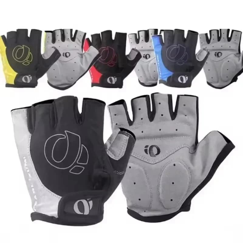 1 paire de gants de vélo de route vtt demi-doigt en Gel, antidérapants, Anti-transpiration, antichoc