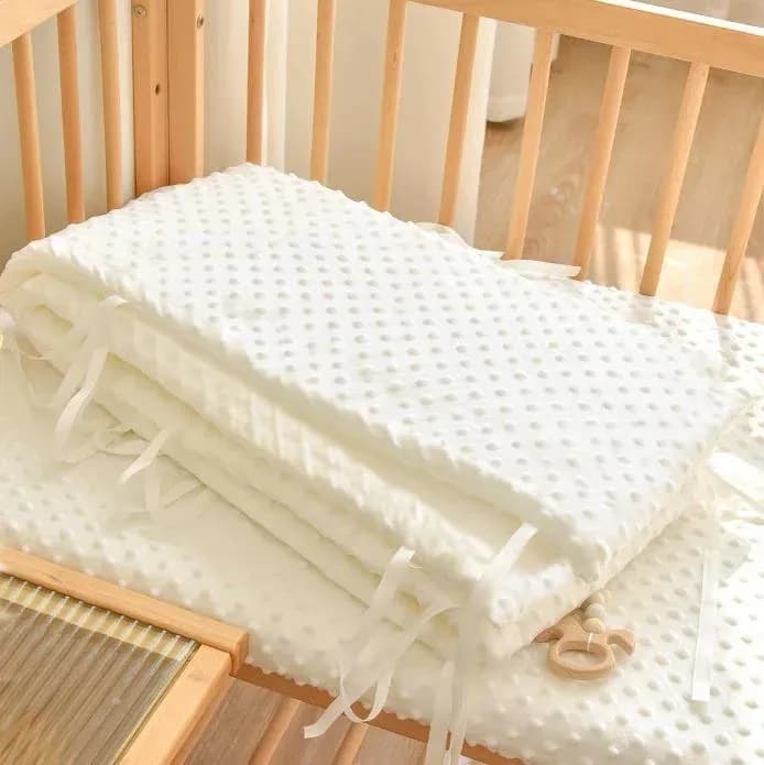 Garde-corps épais pour berceau, Protection pour chambre de bébé, couleur unie, clôture de berceau, P
