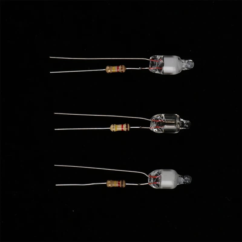10 pièces indicateur néon vert rouge bleu signes 6mm lampe au néon lueur 2 fil de cuivre 6X13mm ampo