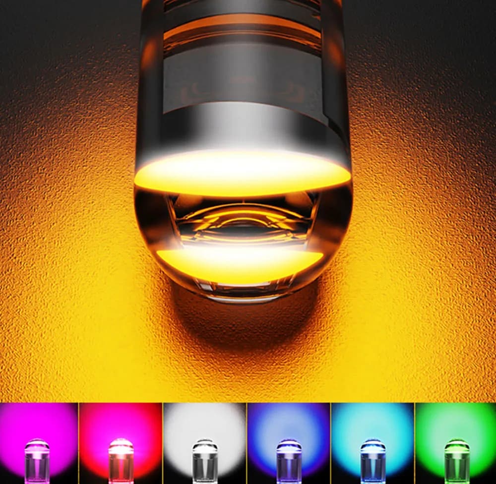 T10 W5W LED voiture Canbus verre COB 6000k lecture dôme lampe marqueur cale plaque d'immatriculation