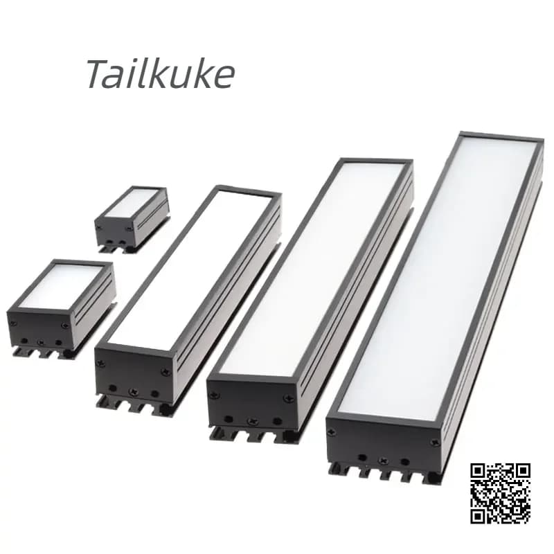Barre de lumière industrielle à LED, haute luminosité et haute uniformité, source de lumière de visi
