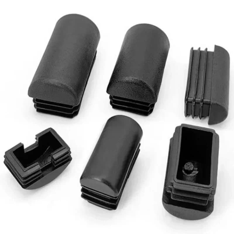 Bouchon d'insertion de tube en plastique, capuchon d'extrémité de tuyau, non ald, table, chaise, pie