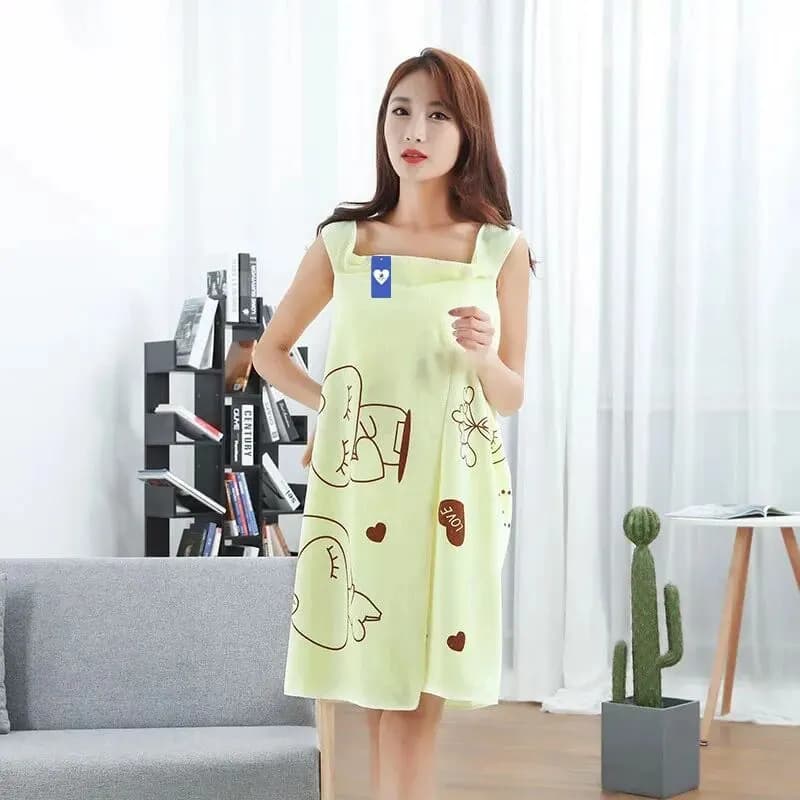 Serviette de bain portable Love Rabbit pour femme adulte, serviette de bain épaisse, serviette de ba