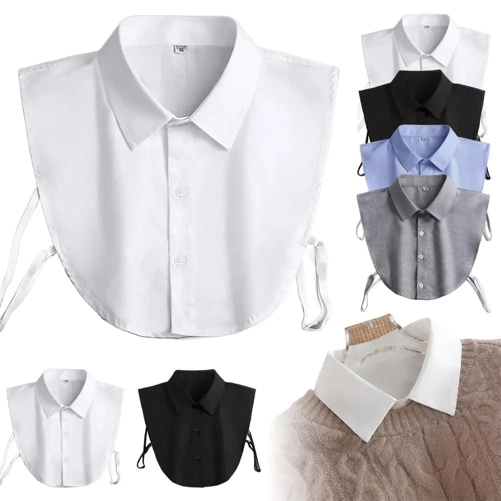 Faux col universel pour hommes et femmes, vêtements de cérémonie professionnels, tissu de haute qual