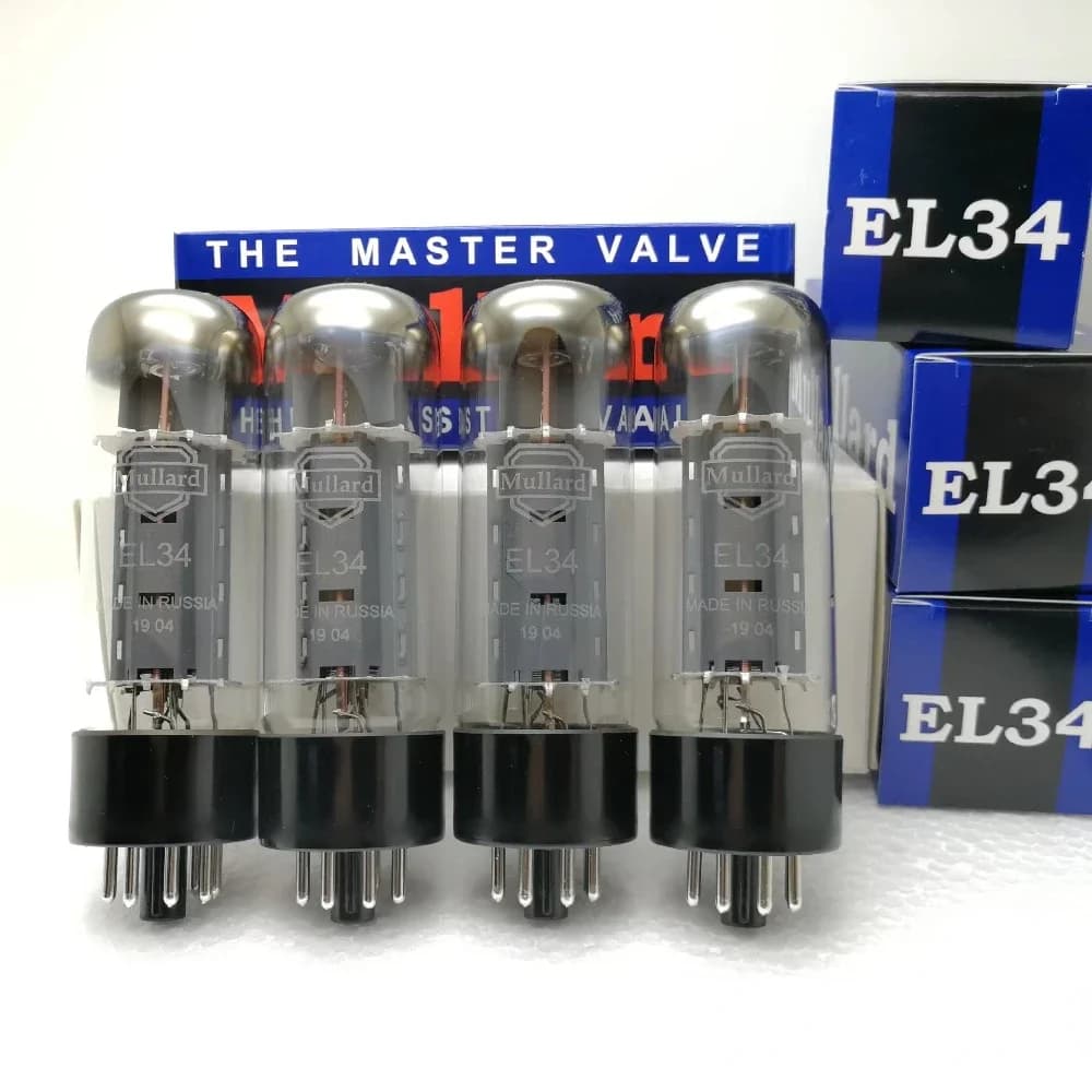 Mullard EL34 Tube à vide HIFI Audio Valve remplace 6CA7 KT77 KT90 5881 6P3P KT66 Kit amplificateur à