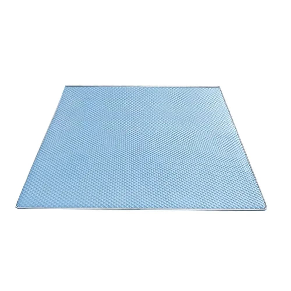 Matelas rafraîchissant respirant, confortable et doux pour la peau, en soie glacée, léger, lavable, 