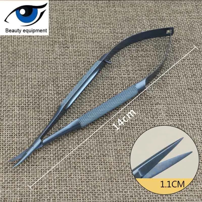 Ciseaux en alliage de titane de haute qualité, instruments microchirurgicaux ophtalmiques, outils ch