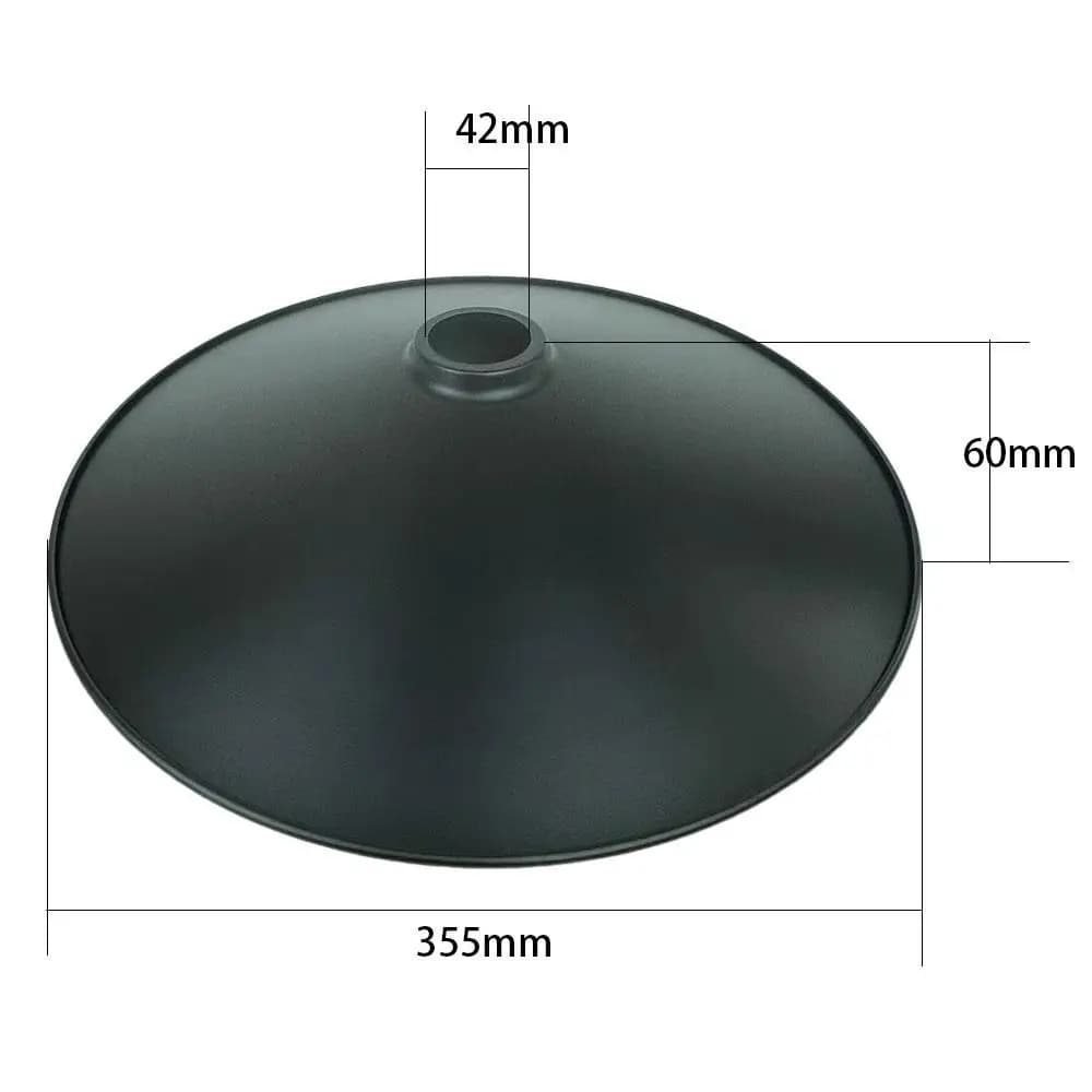 Abat-jour en métal Vintage, Style industriel, aspect UFO, abat-jour en fer pour Bar, café, accessoir