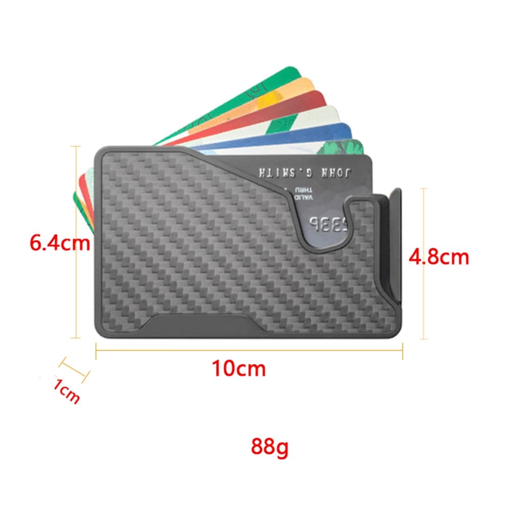 Portefeuille magnétique avec blocage RFID pour MagSafe, porte-cartes, téléphone, RapDuty