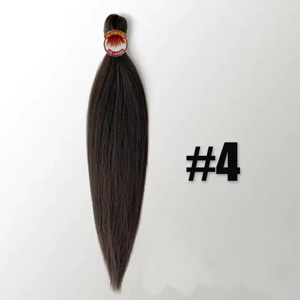 38 pouces 4x Sensationnel pré-câché tresse de cheveux synthétiques kanekalon ignifuge pour tresse de