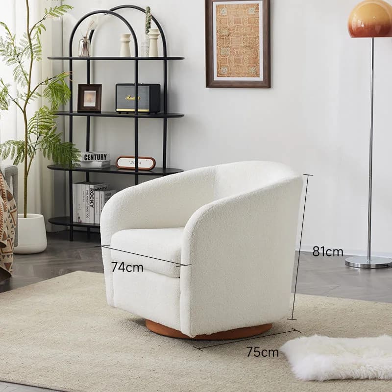 Accoudoir chaises nordiques salon Design de luxe salon chaises simples lecture confortable Articulos