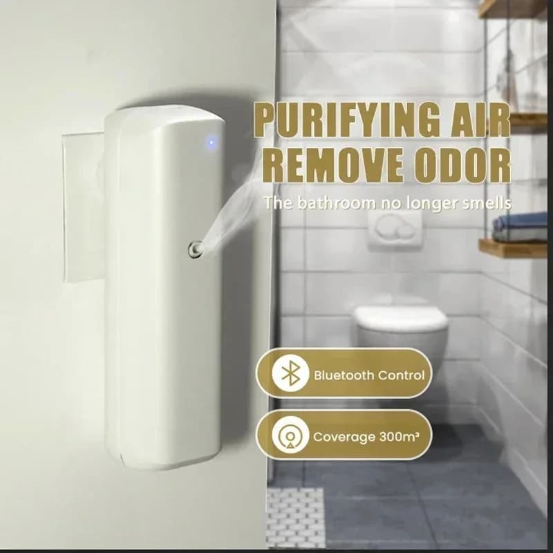 Diffuseur d'huiles essentielles intelligent sans eau 300m³ – Machine à parfum portable murale pour g