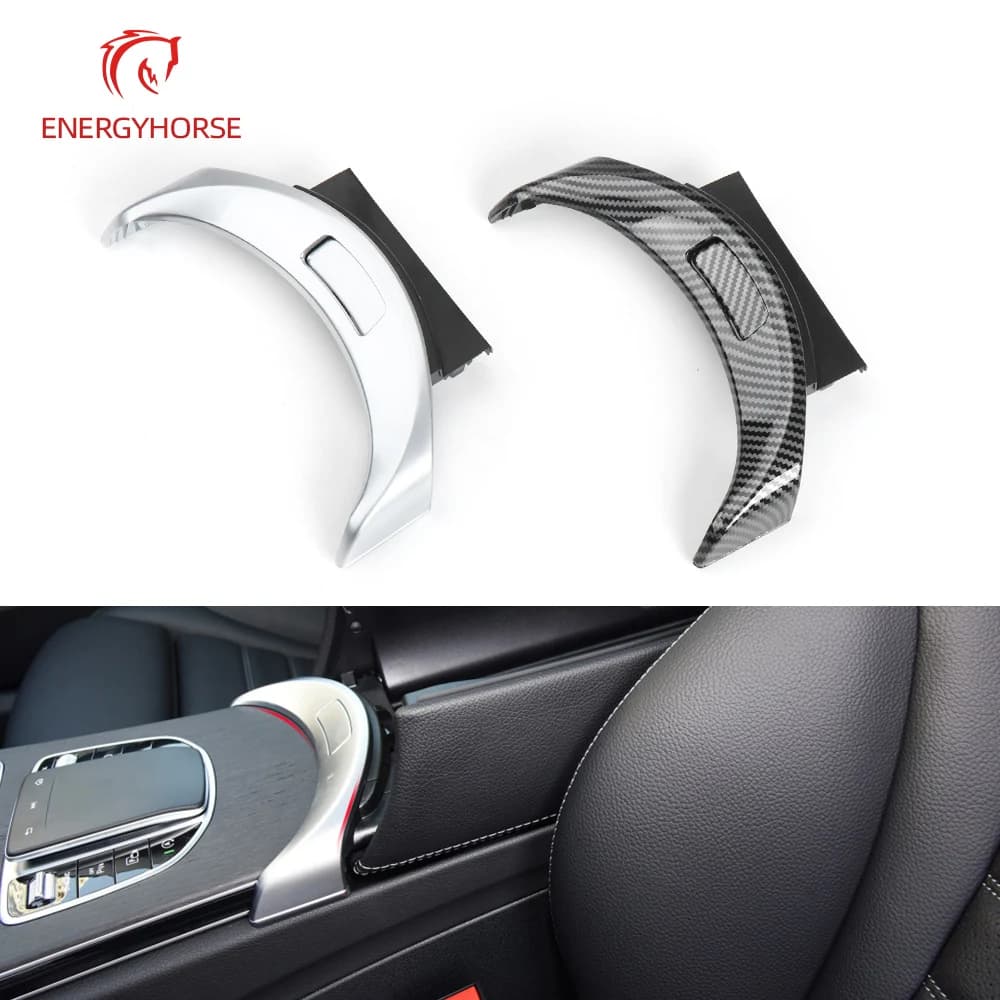 Couvercle d'accoudoir de Console de voiture, bouton de commutation, boîte de rangement centrale, int