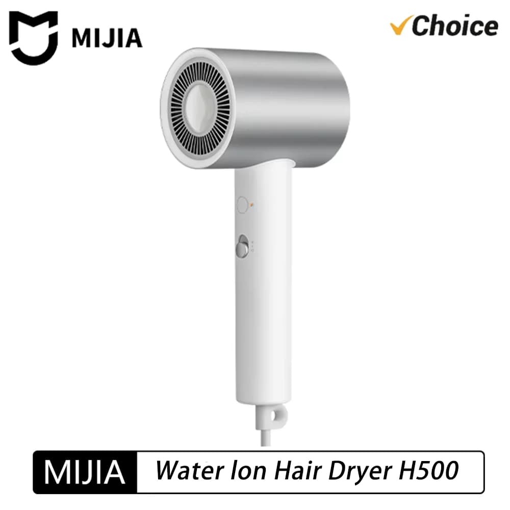 Nouveau sèche-cheveux ionique à eau MIJIA H500, sèche-cheveux professionnel, souffleur ionique négat