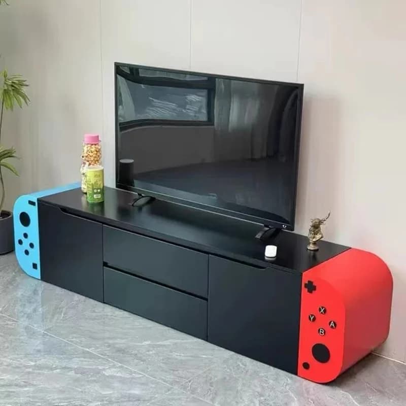 Meuble grand meuble Tv chambre tiroirs esthétiques Table meuble Tv moderne sol Muebles Para El Hogar