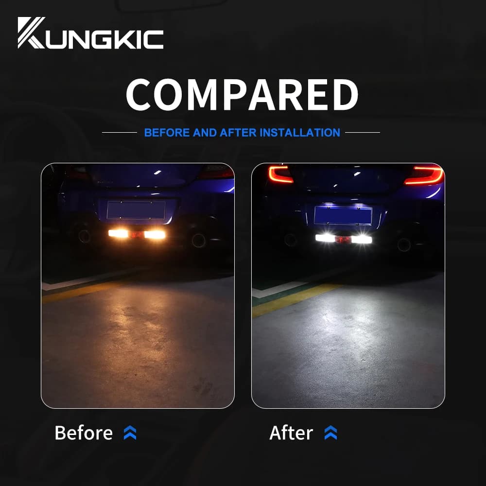 Kit d'ampoules de recul pour lumière intérieure LED blanche, 9 pièces, pour BRZ pour Toyota GR86 202