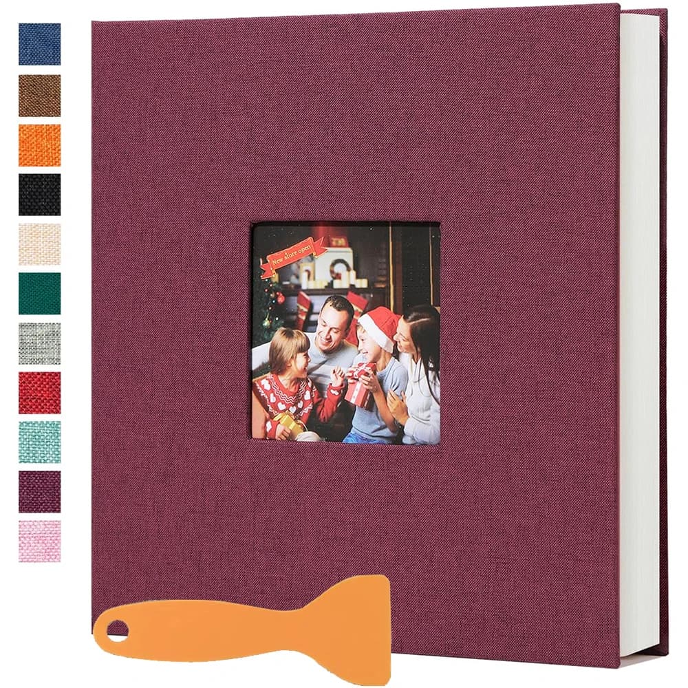 Grand Album Photo auto-adhésif, 20 feuilles/40 Pages, bibliothèque, pour bébé, famille, anniversaire