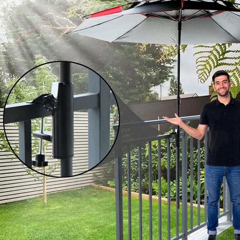 Support de parapluie pour activités de plein air, support de parasol pour camping