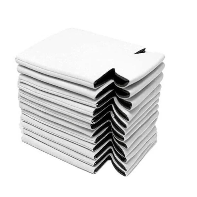 Lot de manchons isolants pour canettes de bière en néoprène, 10 pièces, couvercle rond, bouteille, t