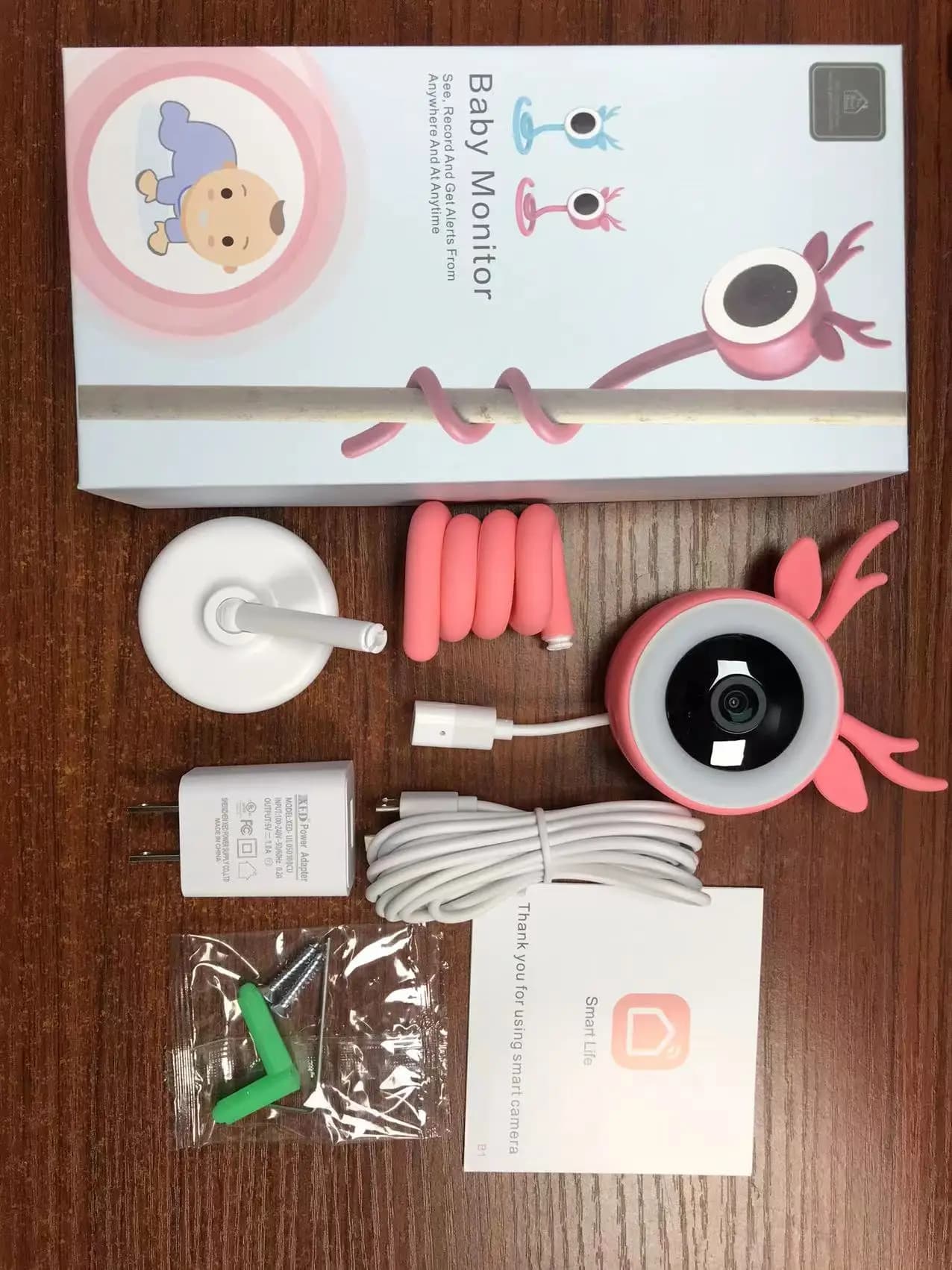 Caméra IP WiFi Tuya APP 4MP 1440P avec contrôle à distance, surveillance de la température, plan d'a