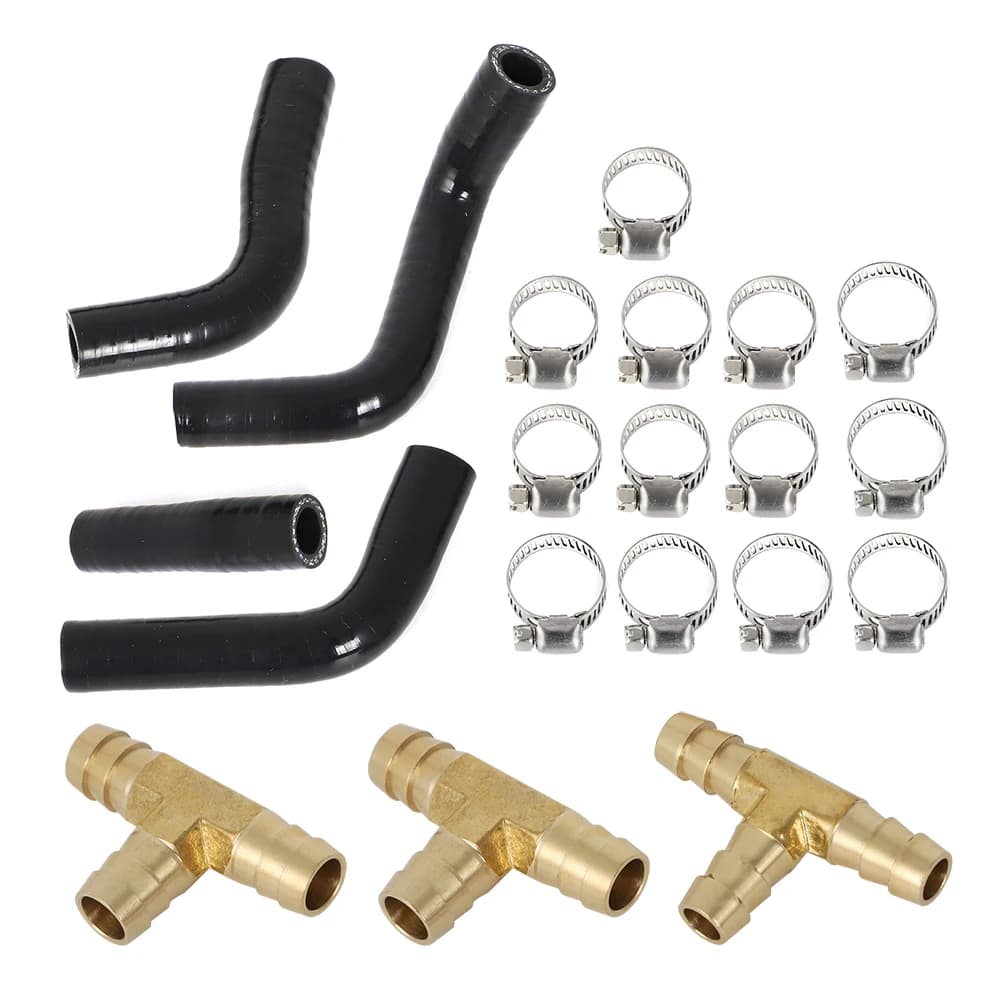 Kit de tuyau de réparation de ligne de liquide de refroidissement Turbo, mise à niveau, pour BMW X5 