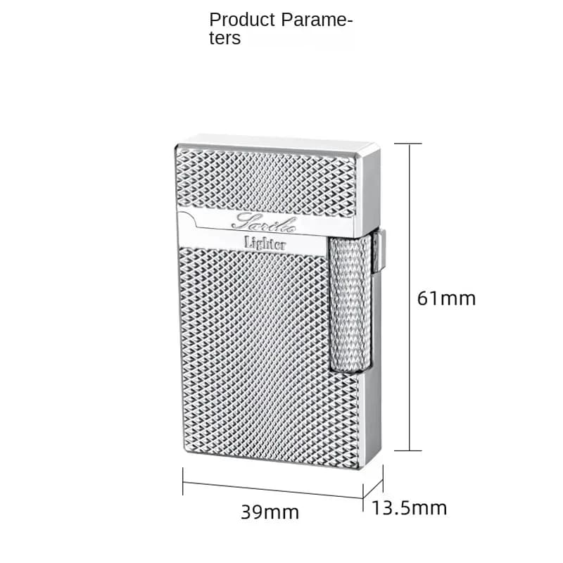 Briquet à gaz en métal coupe-vent, briquet inhabituel, allume-cigare, accessoire pour fumer, Gadgets