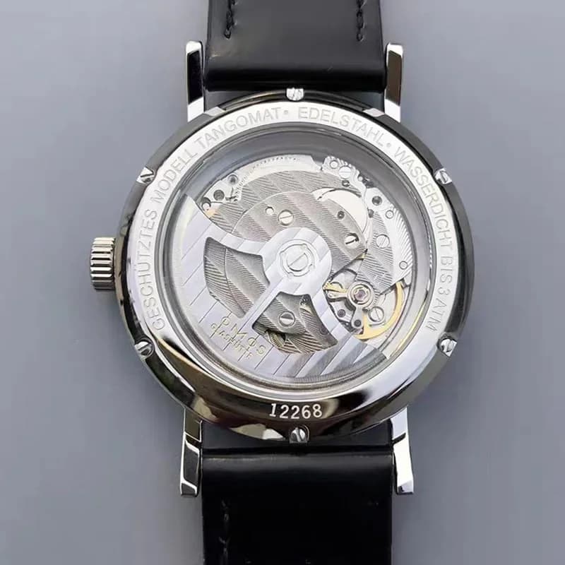 Montre mécanique automatique pour hommes de 38 mm adaptée au mouvement à remontage automatique Seagu