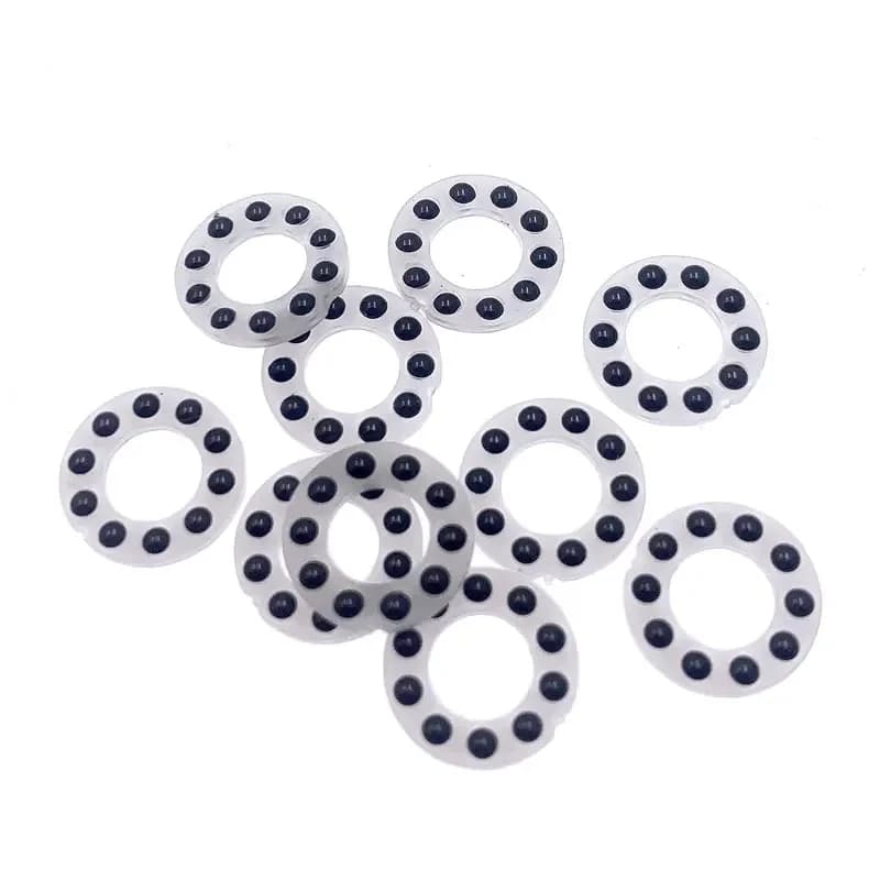 Roulements à couteau pliant 9.7x5.2x1.588mm, accessoires, roulements à billes en céramique, Cages pl