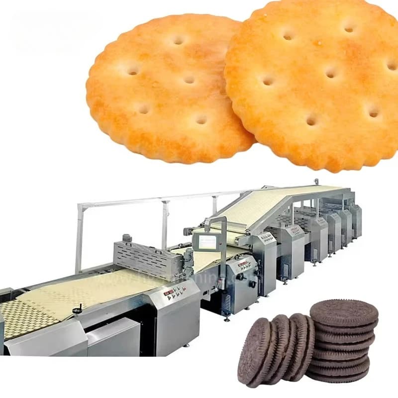 Équipement de biscuits de qualité alimentaire utilisé dans la cuisson, Machine de fabrication de bis