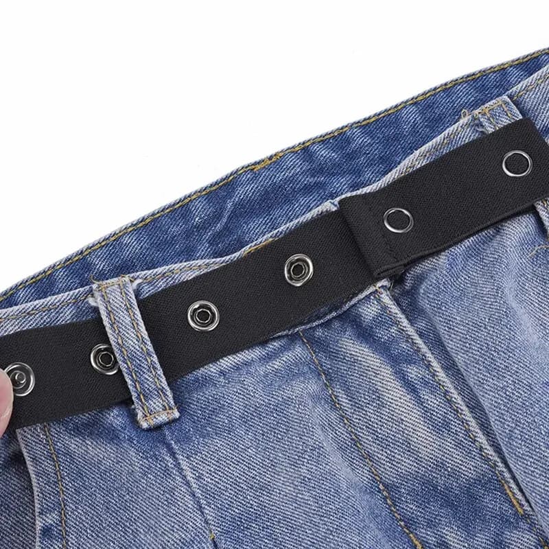 Ceinture artificiel astique Invisible pour Homme et Femme, Accessoire pour Jeans, 6 000 Ajustables, 