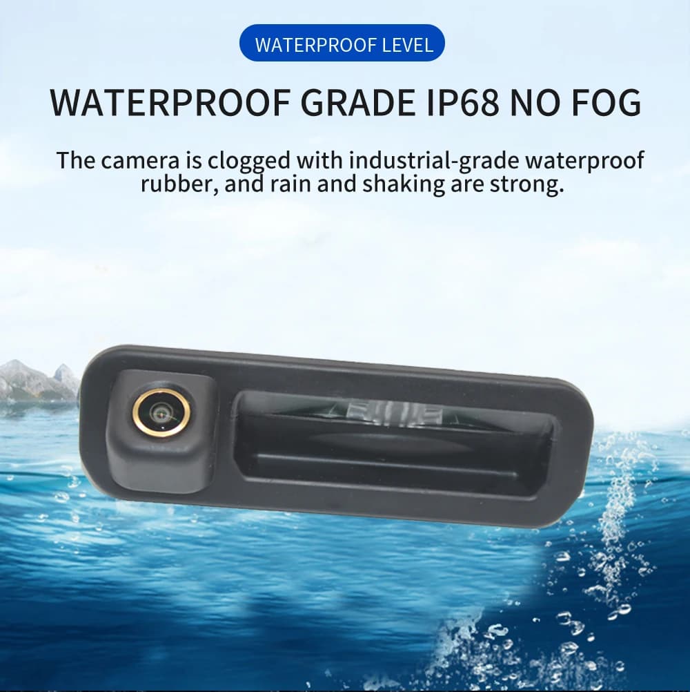 Caméra de recul de voiture à trajectoire dynamique, pour Ford Focus 2 3 Mk3 berline 2012 – 2013, inv