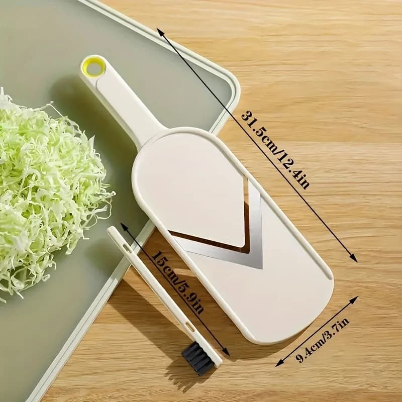 Machine à couper les légumes en acier inoxydable, hachoir à choux - Gadgets de cuisine multifonction