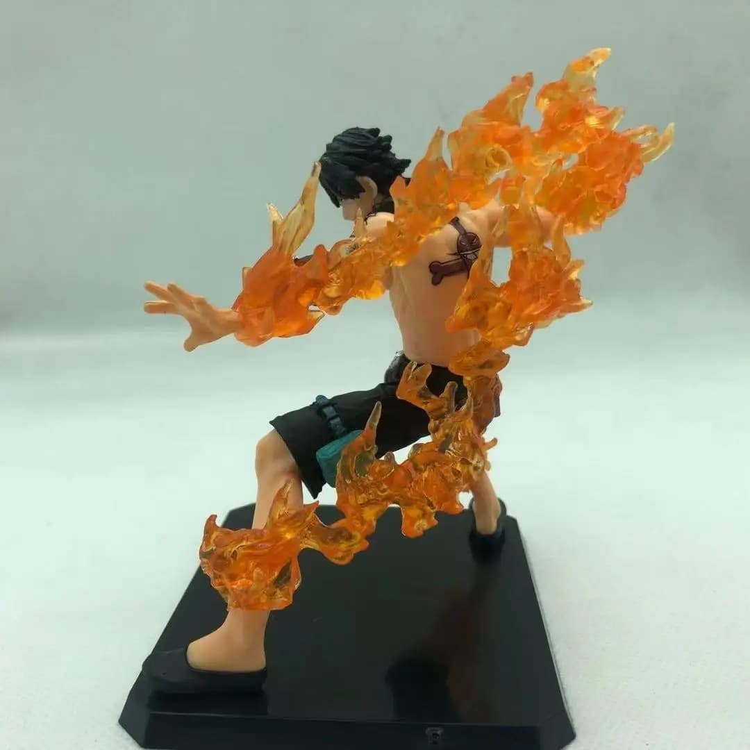 Figurines d'action de feu Portgas D ZanBattle, figurine de collection d'anime japonais, modèle en PV
