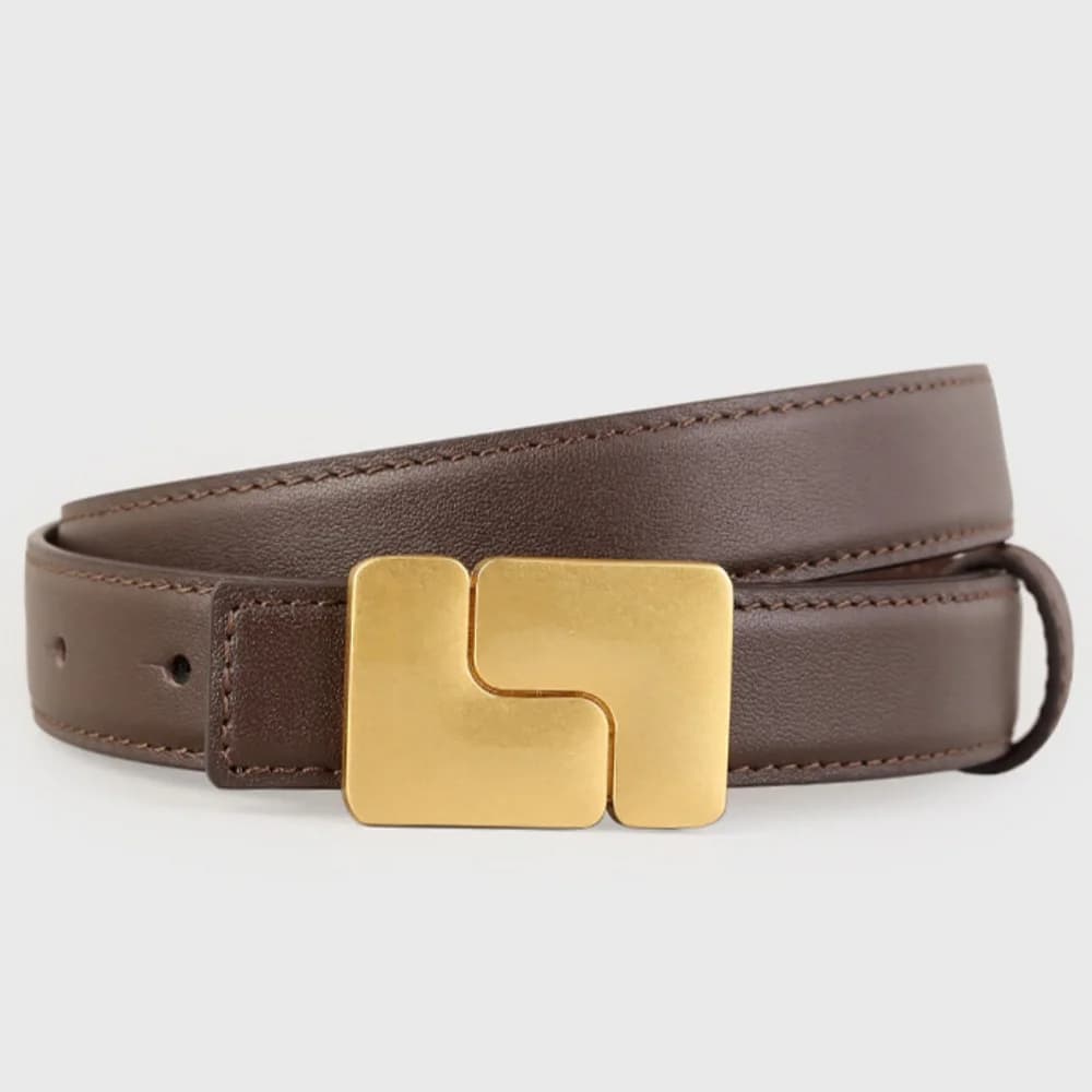 Ceintures en cuir véritable de Style coréen pour femmes, Corsets pour robe, ceintures avec boucle do