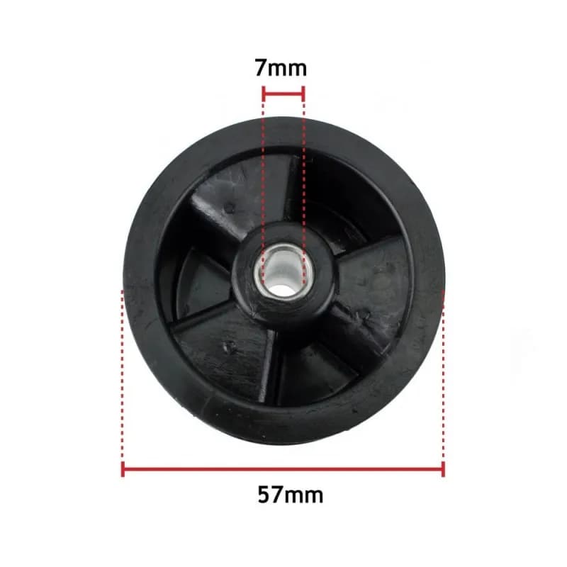 1250125034   Ensemble de rouleau de serrage pour sèche-linge T75175AV, compatible avec sèche-linge Z
