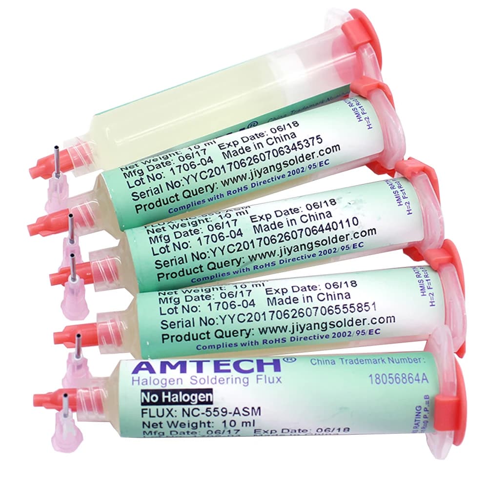 100% Original AMTECH NC-559-ASM BGA PCB pâte à souder sans nettoyage soudage avancé Flux d'huile gra