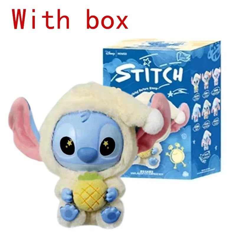 Série Stitch Manger Quelque Chose Avant de Dormir : Boîte Mystère de Figurines en Peluche et Vinyle,
