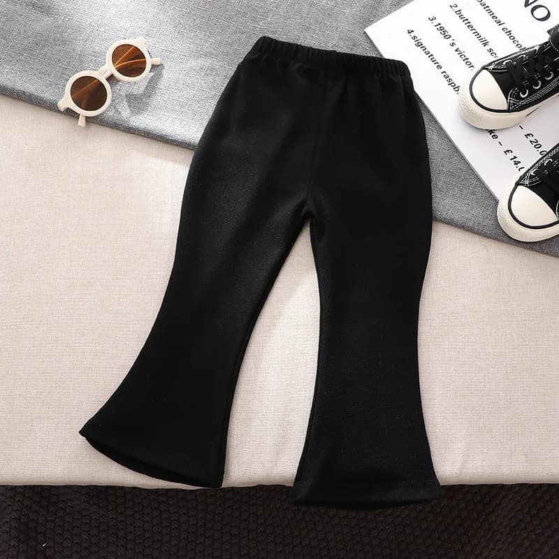 Printemps automne bébé filles pantalon Version coréenne enfants pantalons évasés 1-6 ans enfant Legg