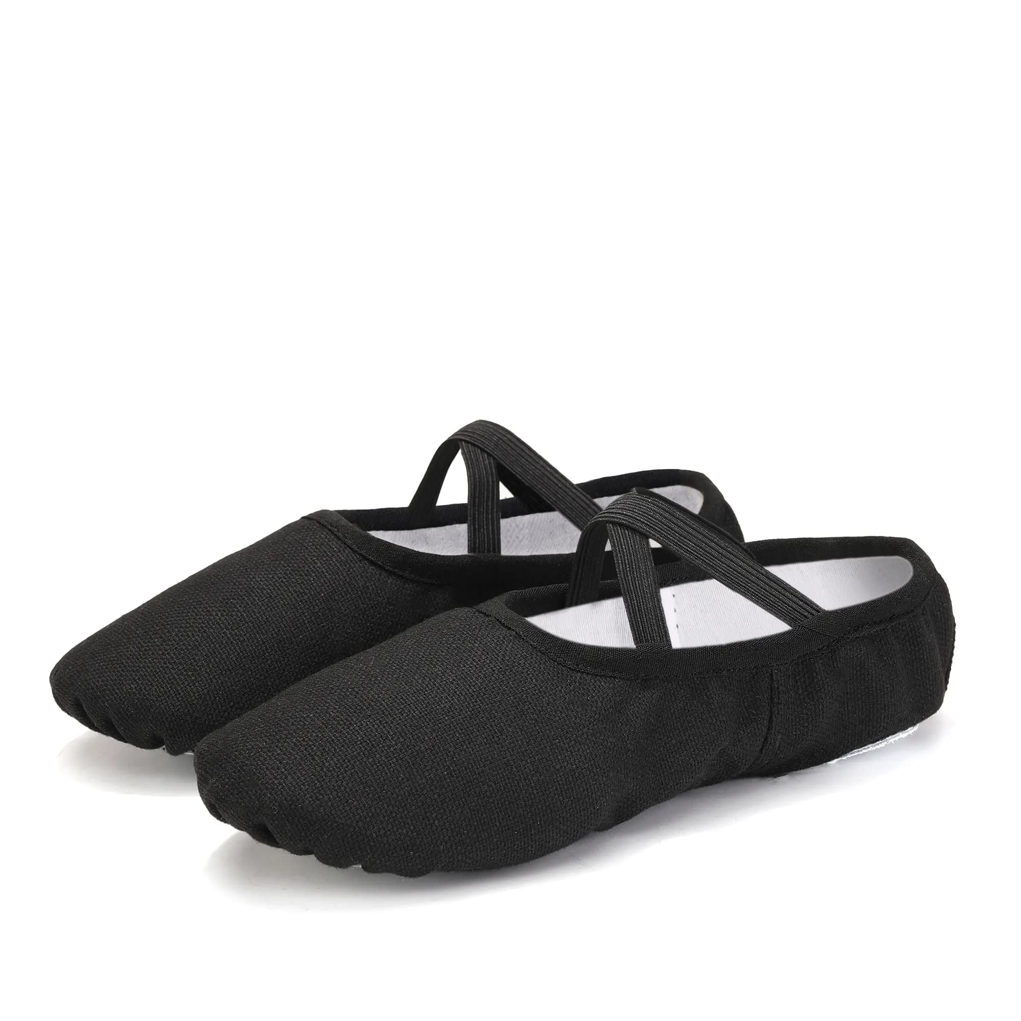 Chaussures de Ballet pour filles, pantoufles de Ballet pour enfants et femmes, chaussures plates d'e