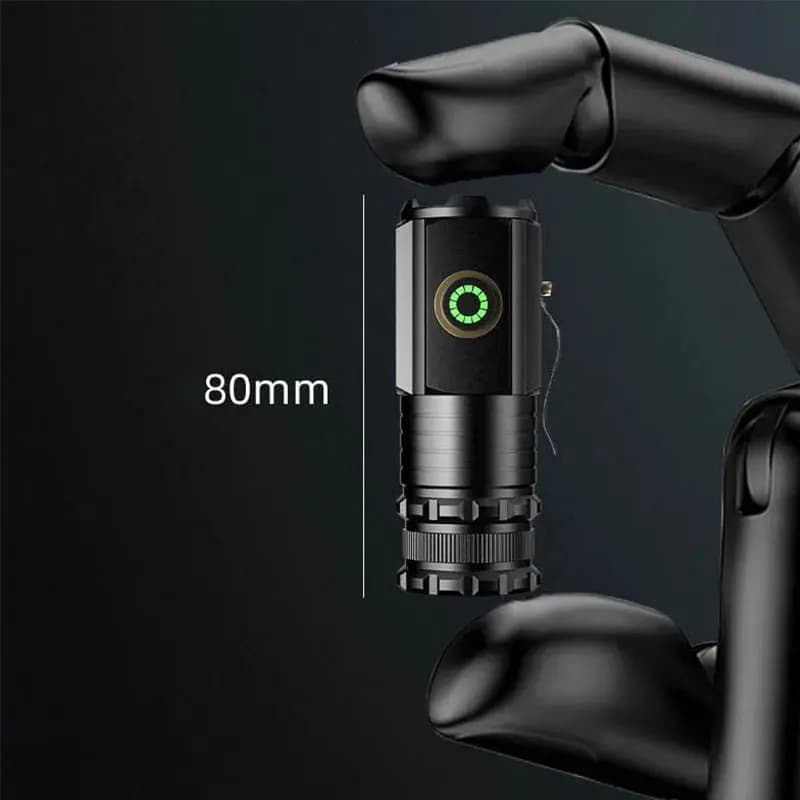 Mini lampe de poche LED Portable, torche puissante du bout des doigts, étanche, pour randonnée, Camp
