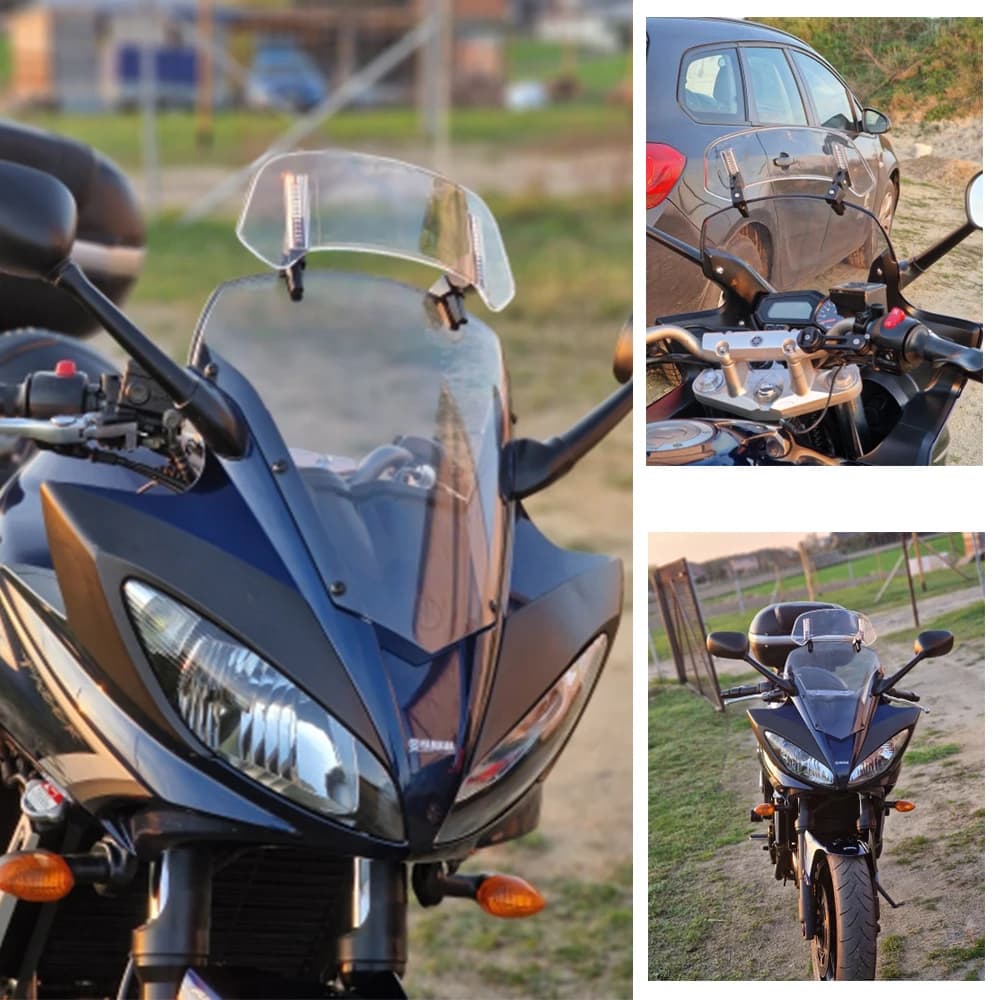 Extension de pare-brise de moto, déflecteur de becquet réglable pour Honda NC750X NC750S NC700X X-AD