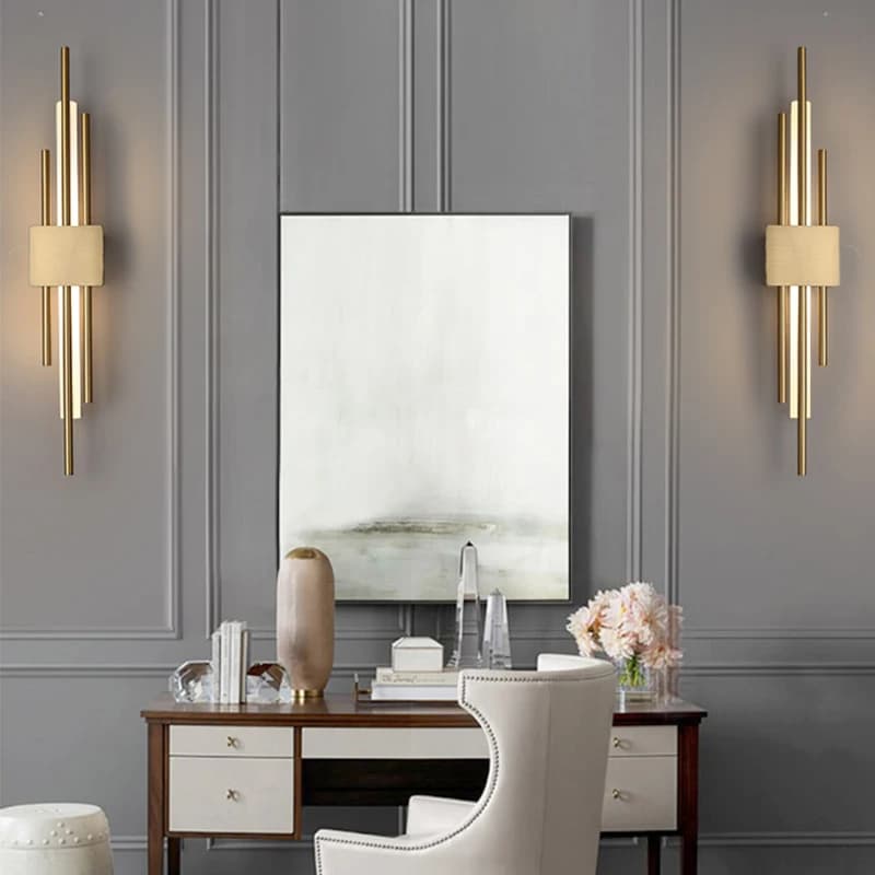 Applique Murale LED au Design Moderne, Luminaire Décoratif d'Nik, Idéal pour un Salon, un Couloir ou