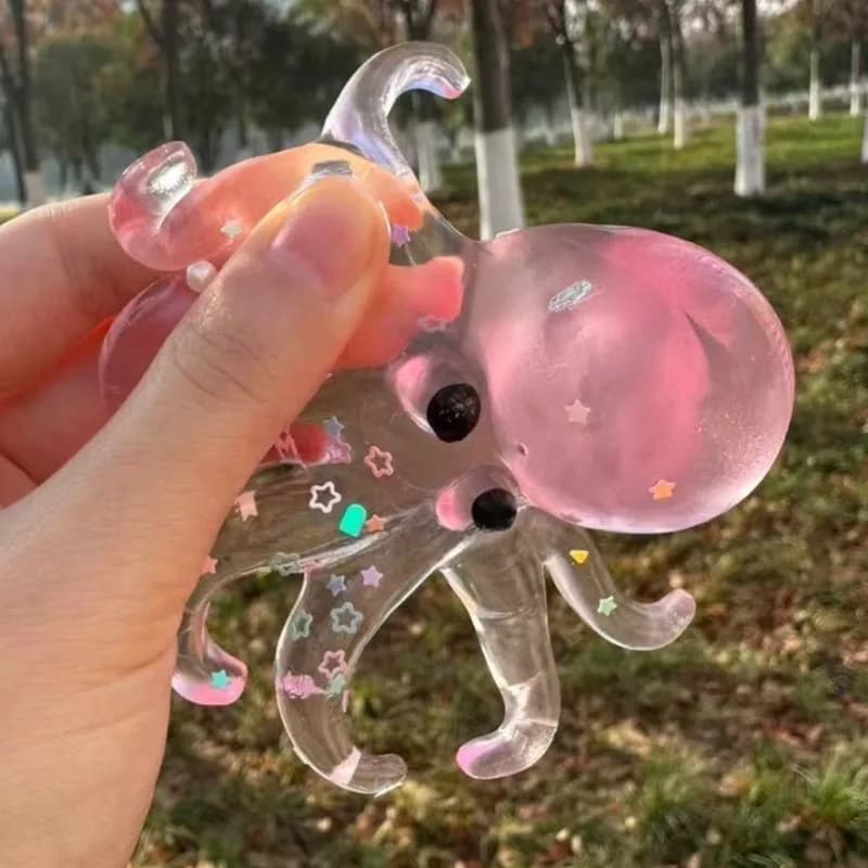 Squishy océan poulpe presser Fidget jouet Simulation soulagement du Stress jouet à rebond lent peut 