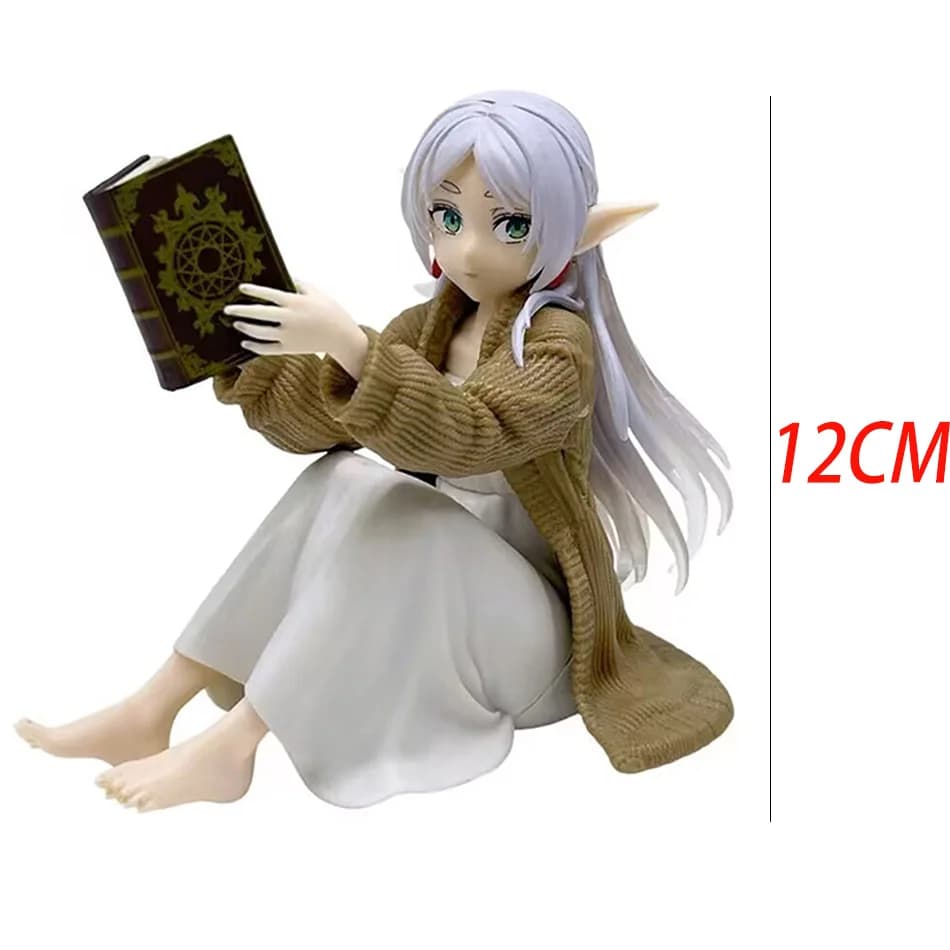 12CM Frieren au-delà du fin du voyage Frieren Anime Figure bureau mignon costume de nuit Frieren Fig