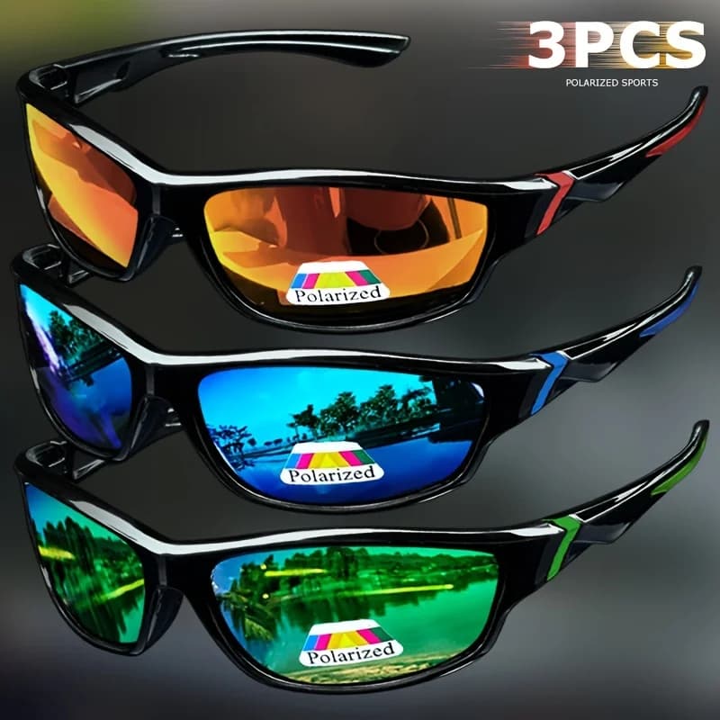 1/3 pièces Vintage Sport lunettes de soleil hommes femmes pêche course cyclisme alpinisme Sport homm