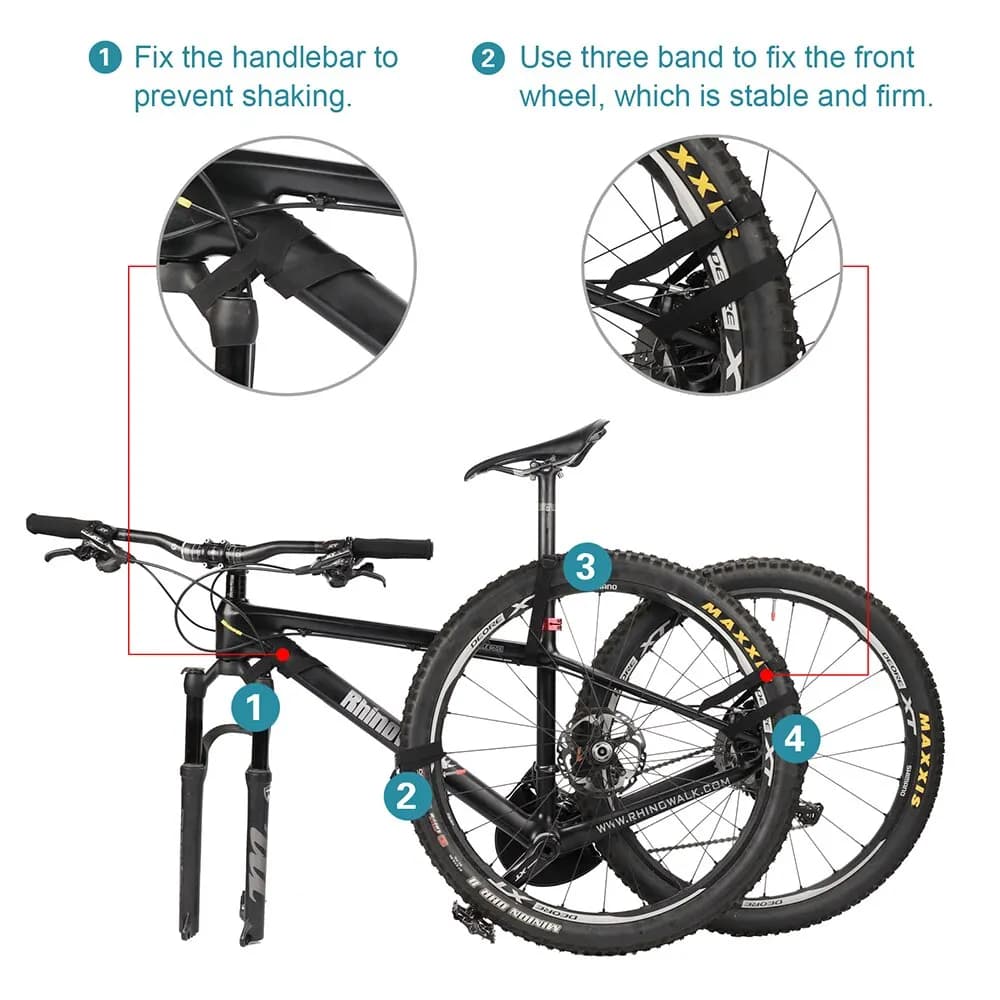 Bal inowalk-Juste de sac de rangement pour vélo de route, portable, convient à 27.5 "et moins, VTT, 