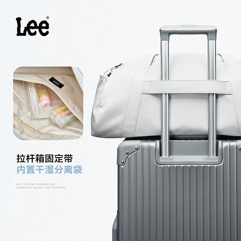 LEE – sac de sport étanche pour femmes et hommes, sac de sport, Fitness, grande capacité, compartime