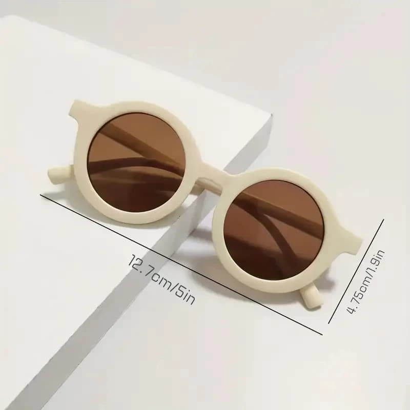 Lunettes de soleil mignonnes pour bébé, lunettes de soleil pour enfants, outil de photographie d'ext
