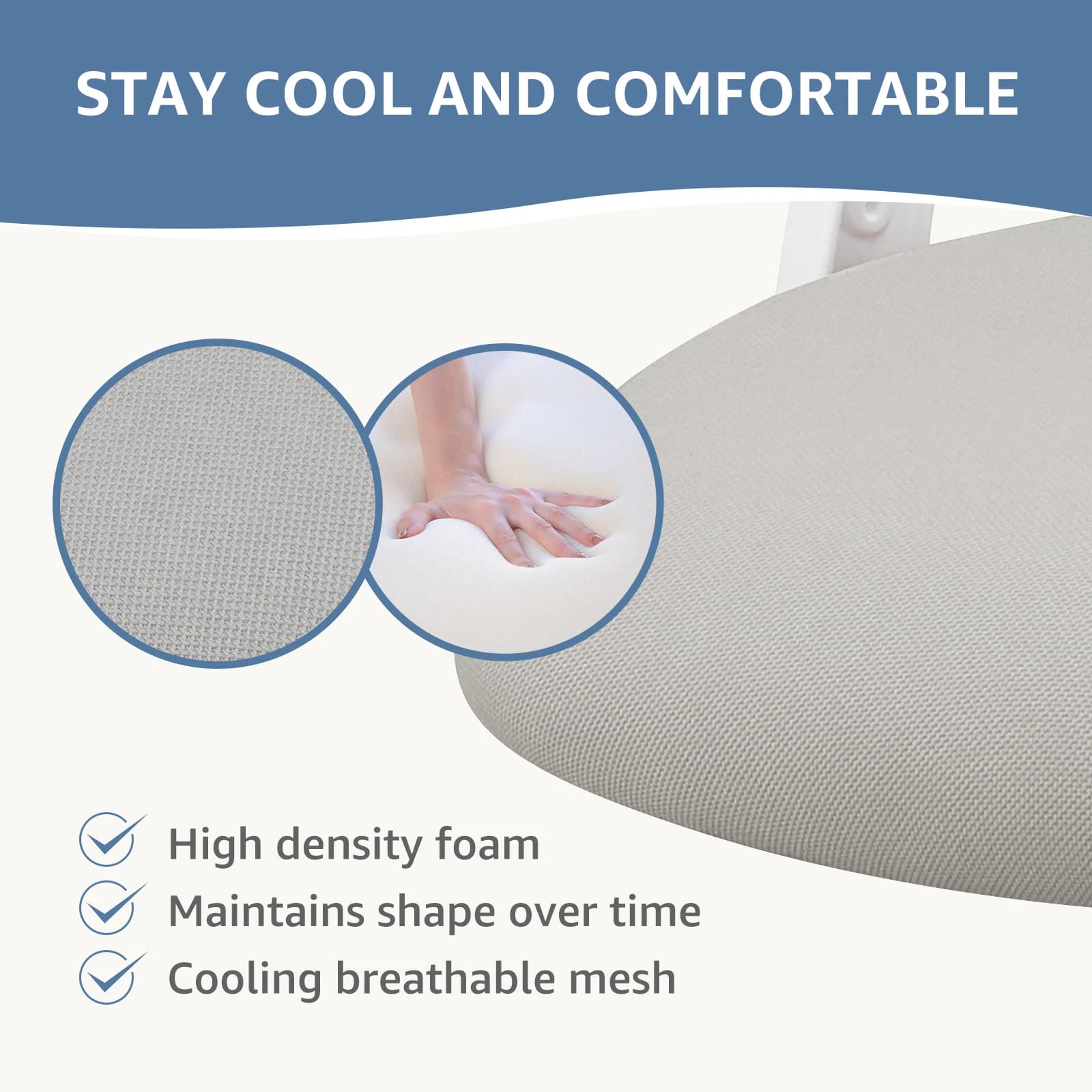 JHK – chaise de bureau ergonomique en maille, bras rabattables, appui-tête réglables, Support lombai